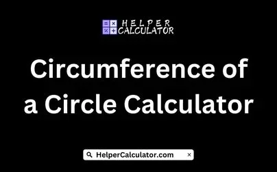 Circumference of a Circle Calculator