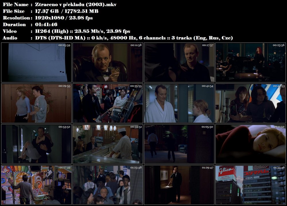Re: Ztraceno v překladu / Lost in Translation (2003)