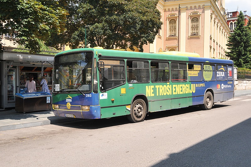 Sarajevski gradski prijevoz Gras-293-Mercedes-O345-438-280