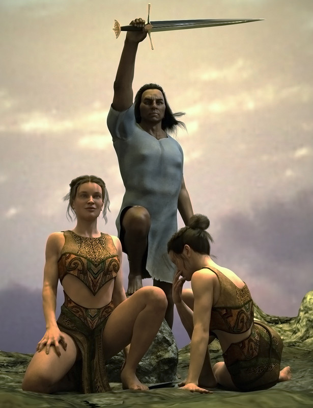 Bronze Soul Poses for Genesis 8