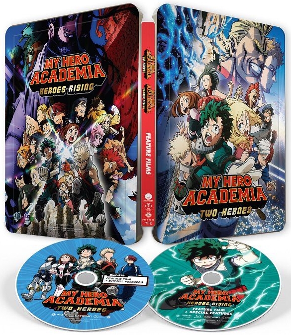 My Hero Academia: Two Heroes' shares new art for Blu-ray release 📀]