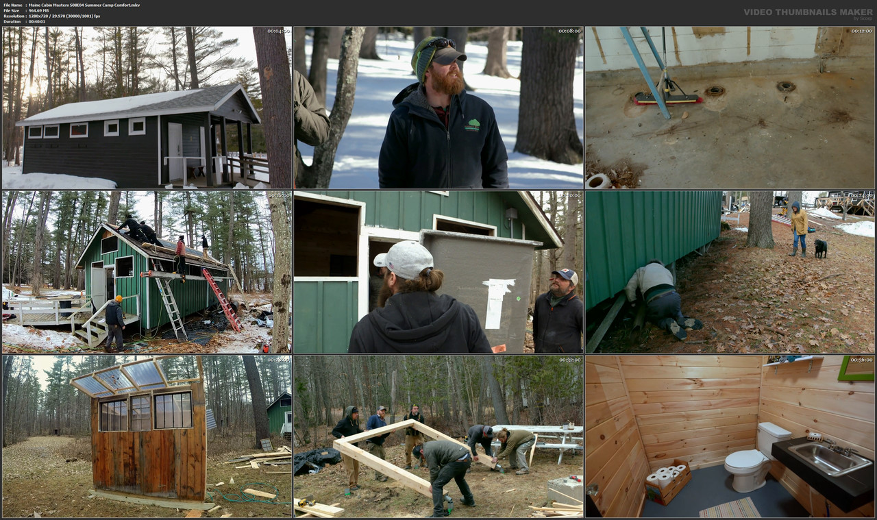 Maine Cabin Masters S08E04 Summer Camp Comfort.mkv