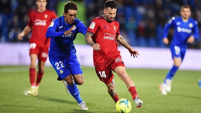 Osasuna vs Getafe, 02h00 ngày 04/10
