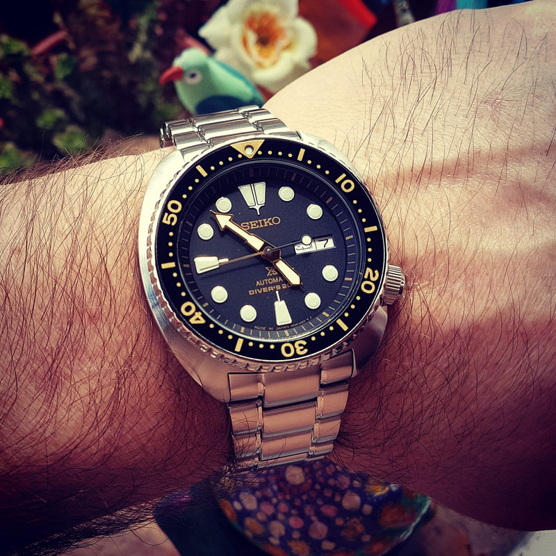 Seiko Prospex SRP775 'Turtle' Cal. 4R36 Auto 200M (1)