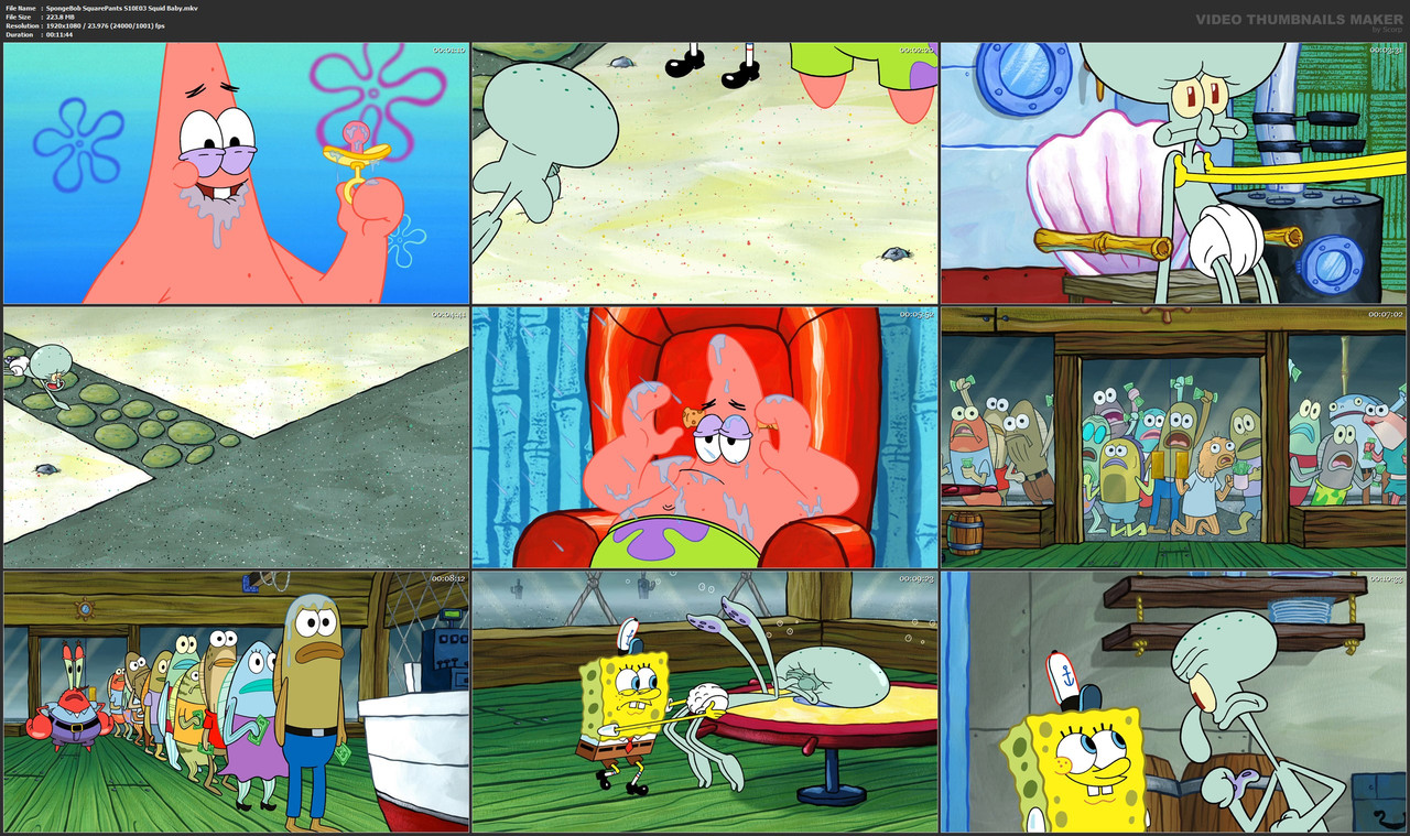 SpongeBob SquarePants S10E03 Squid Baby.mkv