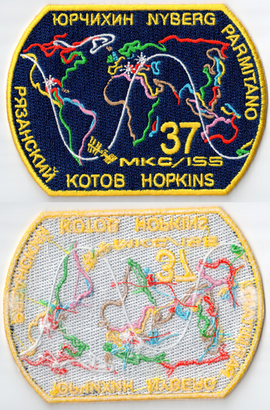 ISS 37 Nyberg Parmitano Hopkins Котов Рязанский 