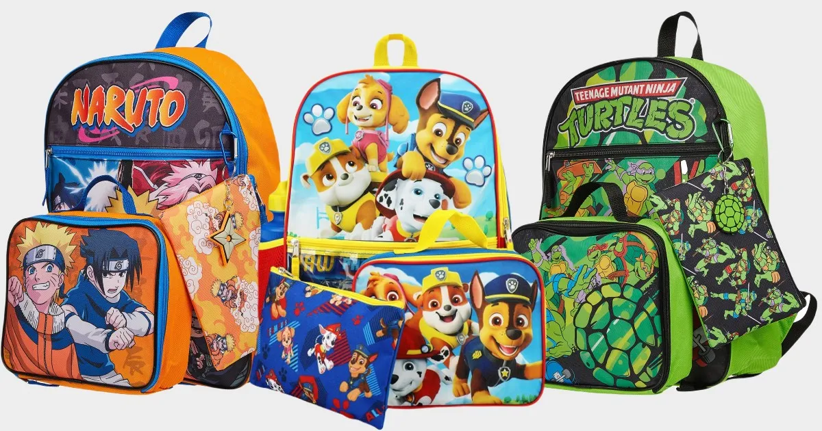 Save Big on Kids’ 5-Piece Character Backpack Sets at JCPenney—Only .99! Save Big on Kids’ 5-Piece Character Backpack Sets at JCPenney—Only .99!