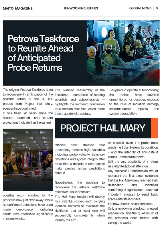 Petrova Taskforce reunites
