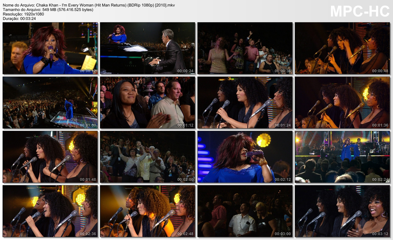 Chaka Khan - I'm Every Woman (Hit Man Returns) (BDRip 1080p) [2010]