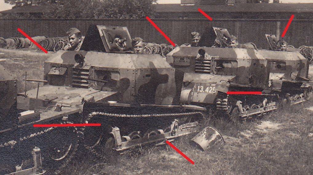 slowakischer Beutepanzer Tančík vz.33 Praga T-33