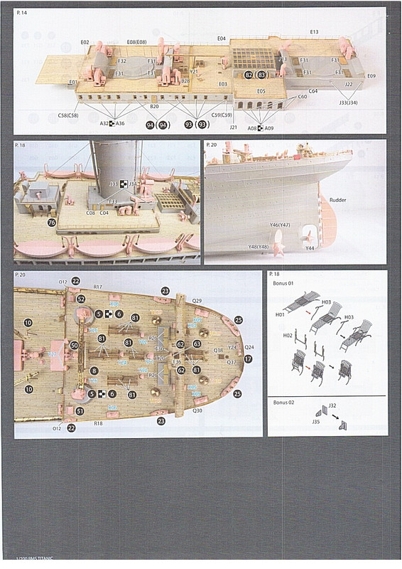 RMS Titanic [Trumpeter 1/200°] de Renaud.  - Page 6 Nume-riser-20