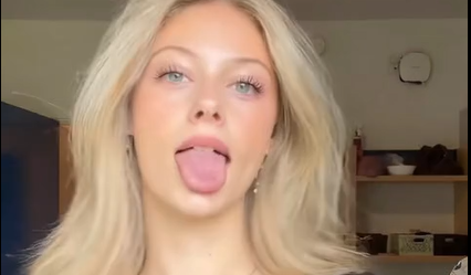 Girl Showing Her Naked Big Tits Close Up