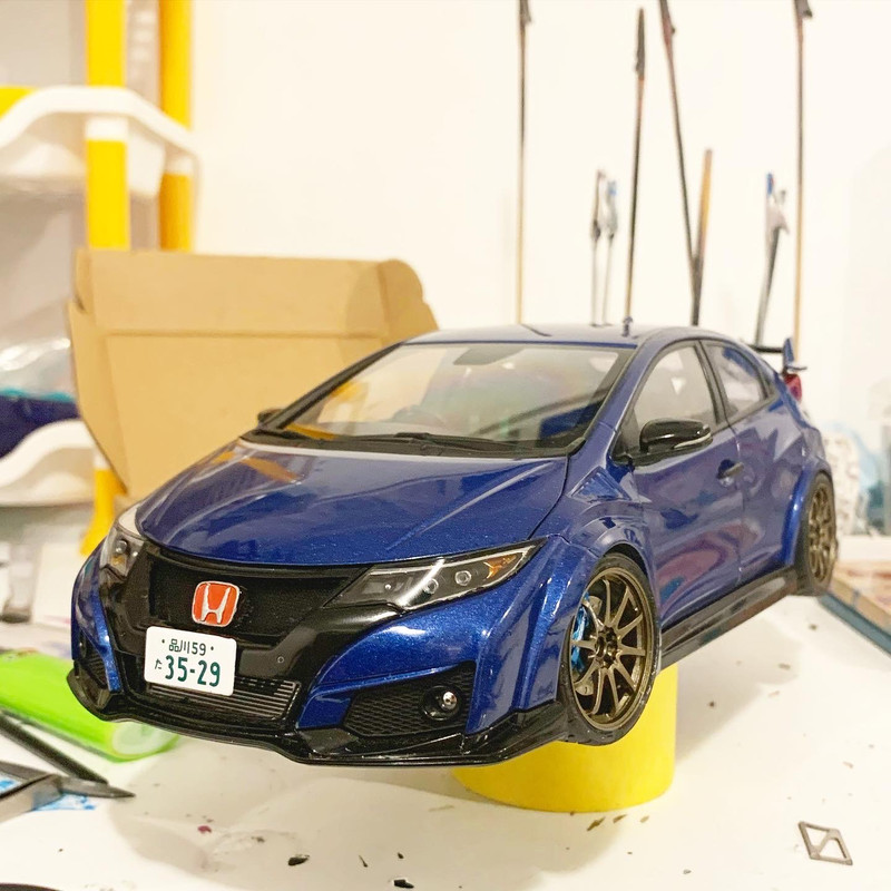 Ebbro Honda Civic Type R (FK2) Custom | DiecastXchange Forum