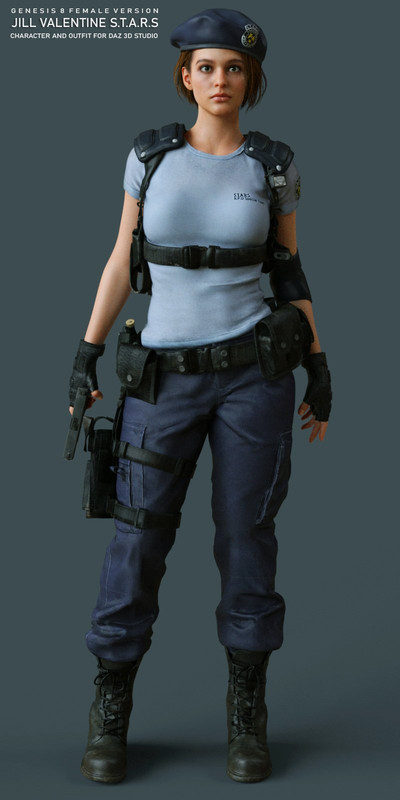 Jill Valentine STARS For G8F