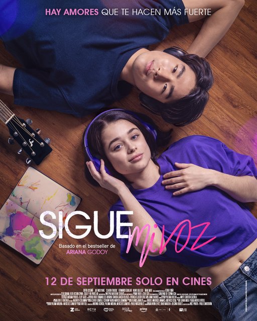 “SIGUE MI VOZ”, ADAPTACIÓN DE LA NOVELA DE ARIANA GODOY, PRESENTA SU PÓSTER Y TRÁILER