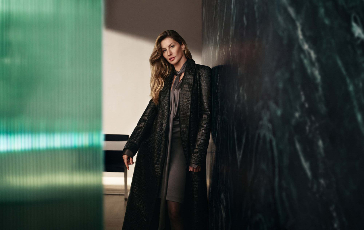 Giselle Bündchen nella campagna Boss FW24