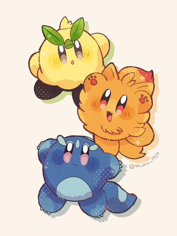 kirby-pombon-browt-and-gecqua-pokemon-an