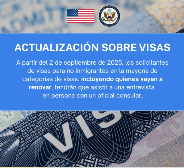 Visas para Estados Unidos: más entrevistas serán necesarias (1)