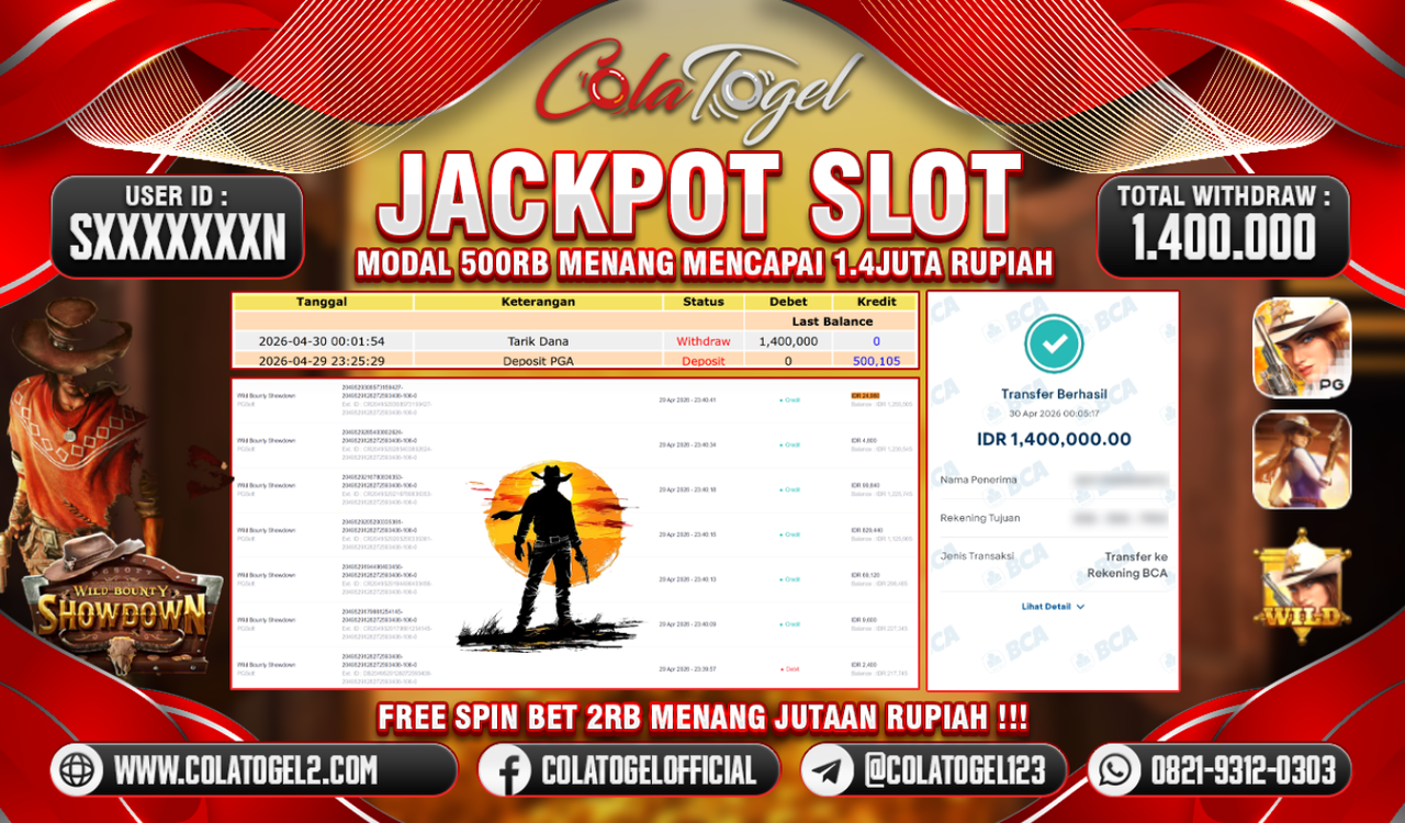 JACKPOT SLOT GACOR!!