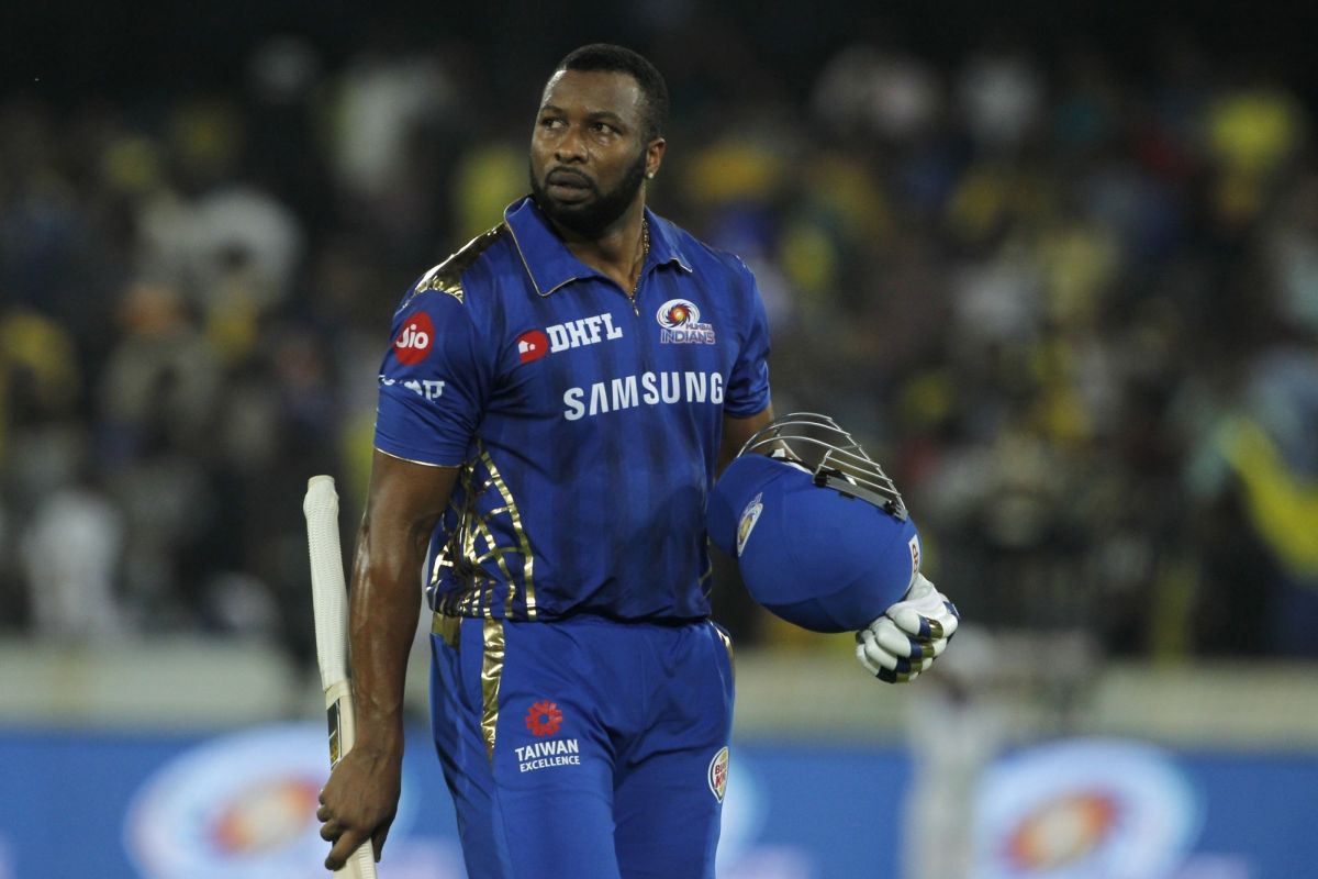 Pollard playing for MI in IPL