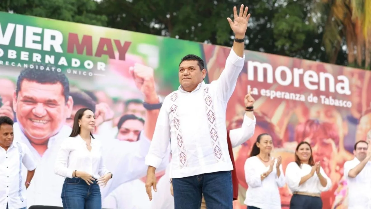 En Villahermosa, Javier May afirma que 'al tren de la Transformación, nada lo detiene’