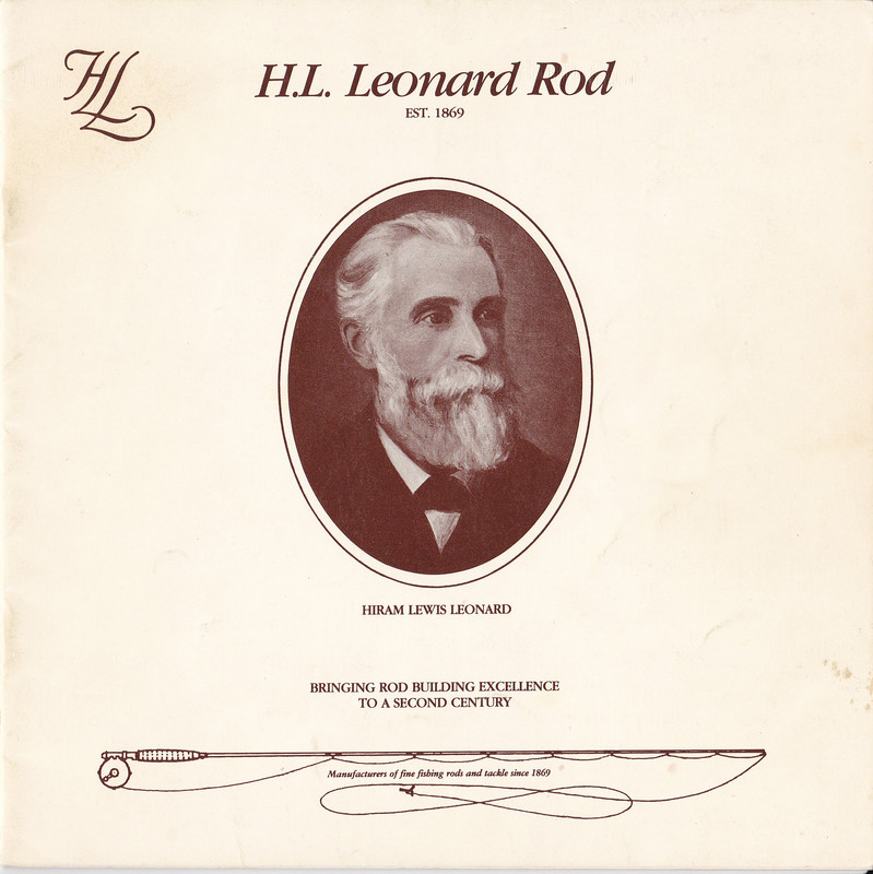 CATALOG - 1980-1983 H L LEONARD ROD CO (cover)