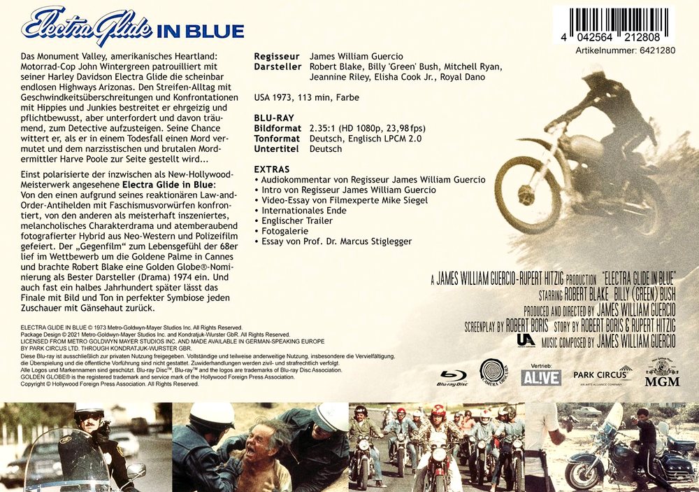 Modrá Electra Glide / Electra Glide in Blue (1973)