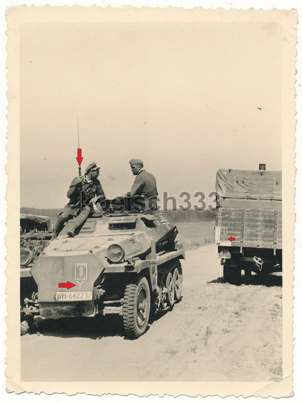 Ostfront 7. Panzer Div. Schützenpanzer Sd.Kfz. L
