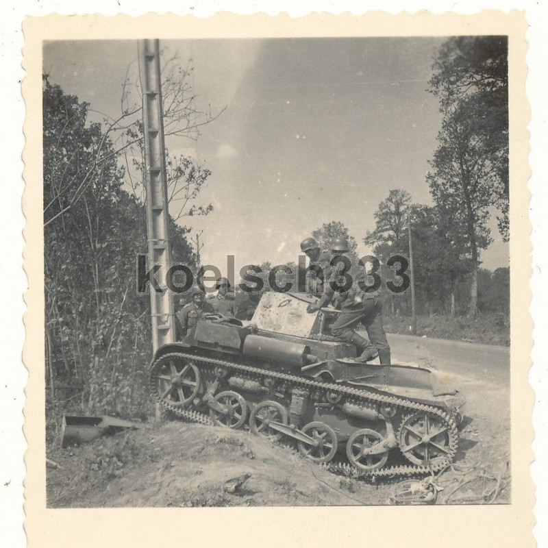 Frankreich Panzer Beute Gräber Gefangene PKW LKW