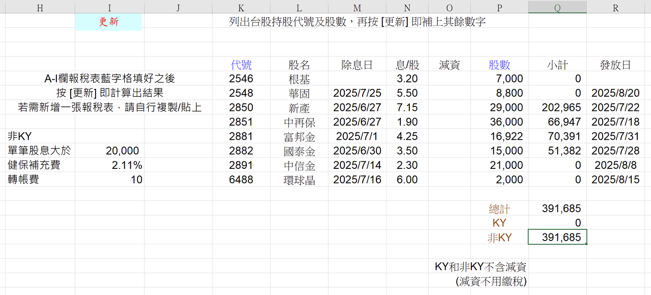 Excel版盈再表250722：匯率 - 頁 16 2025-07-02-7-54-11