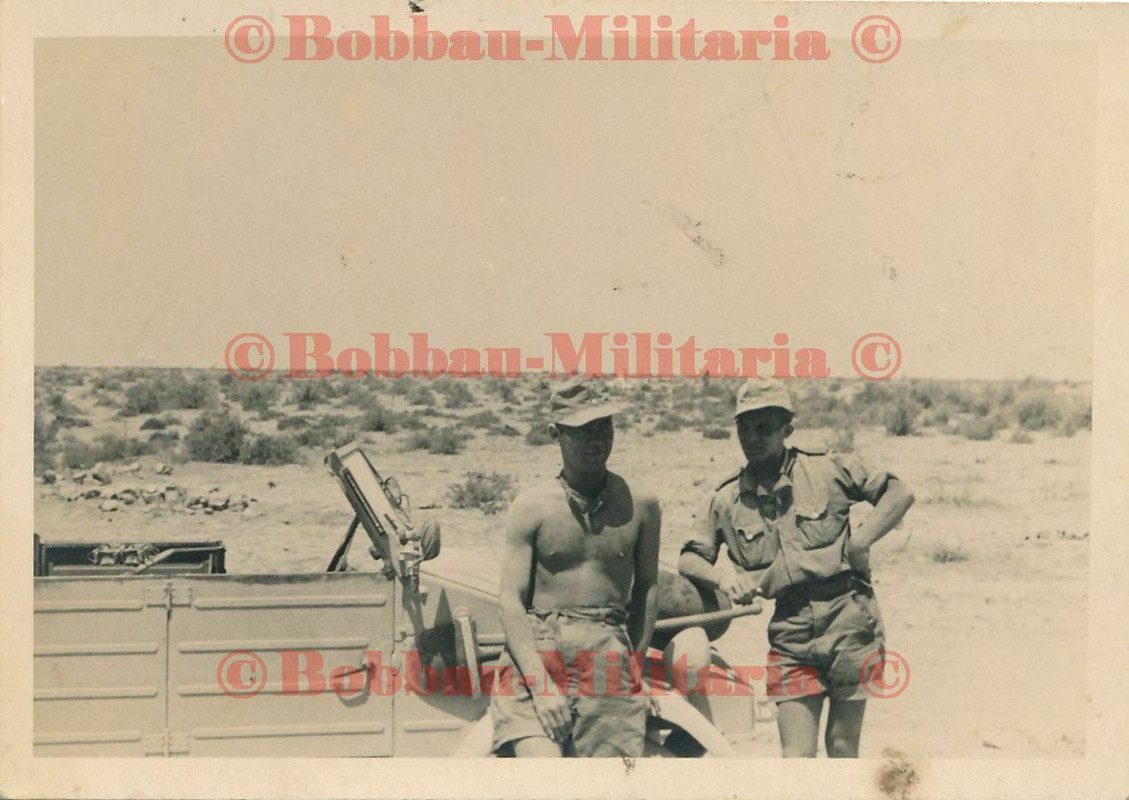 Afrikakorps Wehrmacht SR104 VW Kübelwagen Typ 82 mit Ballonreife