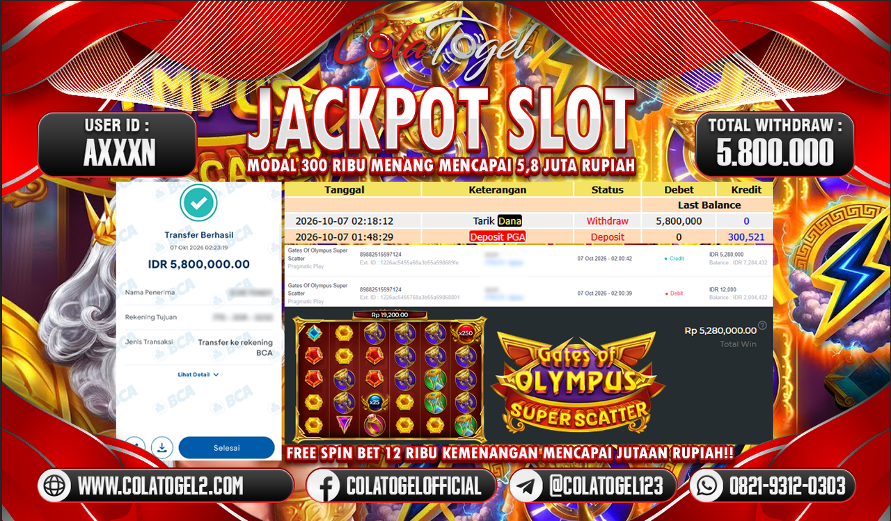 JACKPOT SLOT GACORR !!!