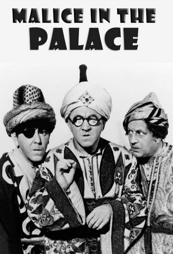Malice in the Palace (1949) Starring Moe Howard and Larry Fine (DVD) Amazon co