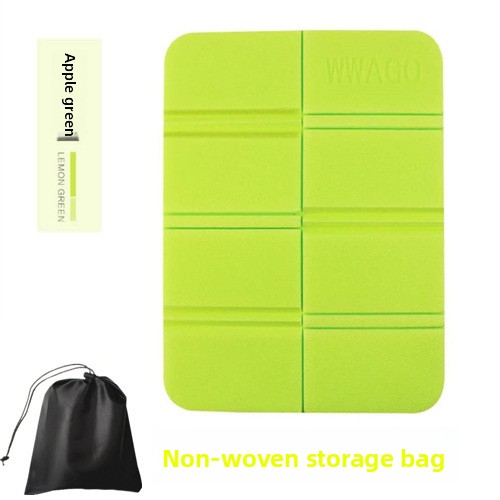 5 Pack Apple green Portable Folding Foam Seat Pads Waterproof Damp Proof Mats for Park Camping Beach Hiking global Outdoor Activities