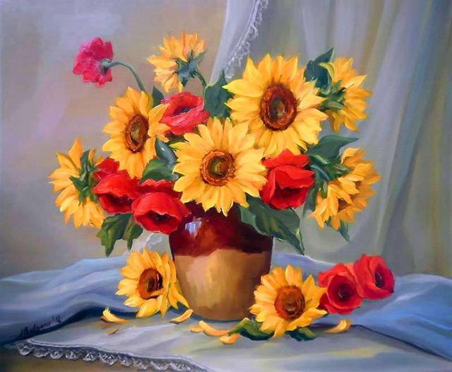 28-sunflower-flower-paintings
