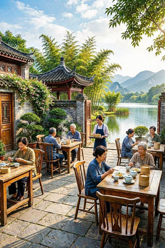 隐秘点心庭院