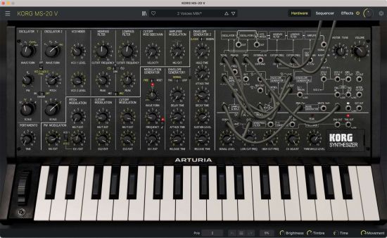 Arturia KORG MS-20 V v1.1.1 macOS