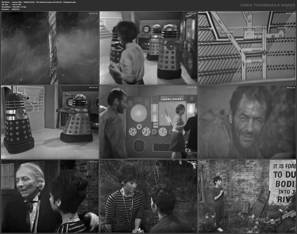 Doctor Who - S02E02 (010) - The Dalek Invasion of Earth (6) - Flashpoint.mkv
