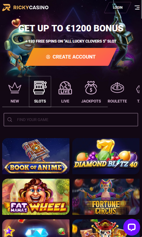 Ricky Casino Online