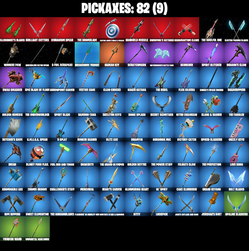 pickaxes comp