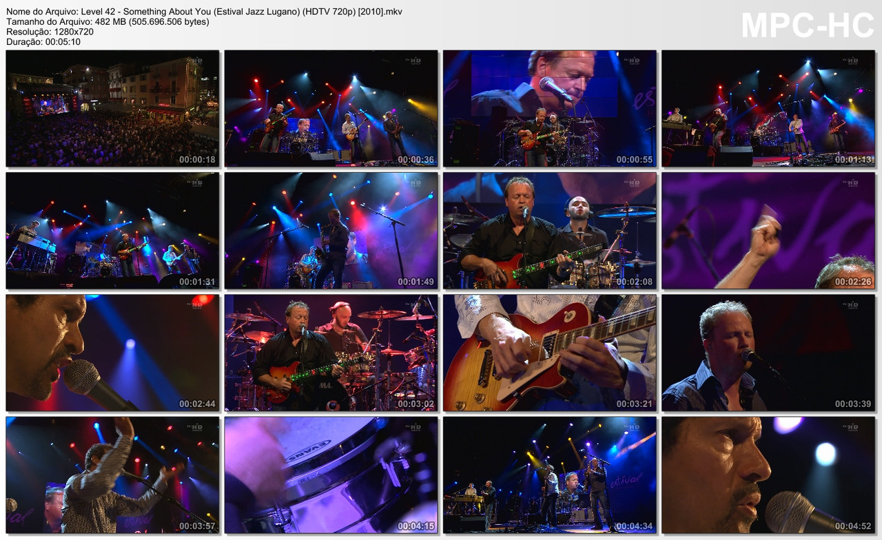 Level 42 - Something About You (Estival Jazz Lugano) (HDTV 720p) [2010]