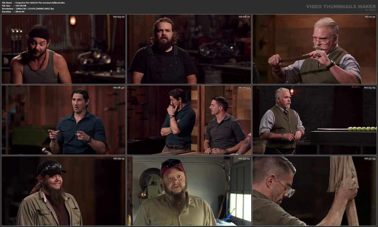 Forged in Fire S05E10 The German Halberd.mkv