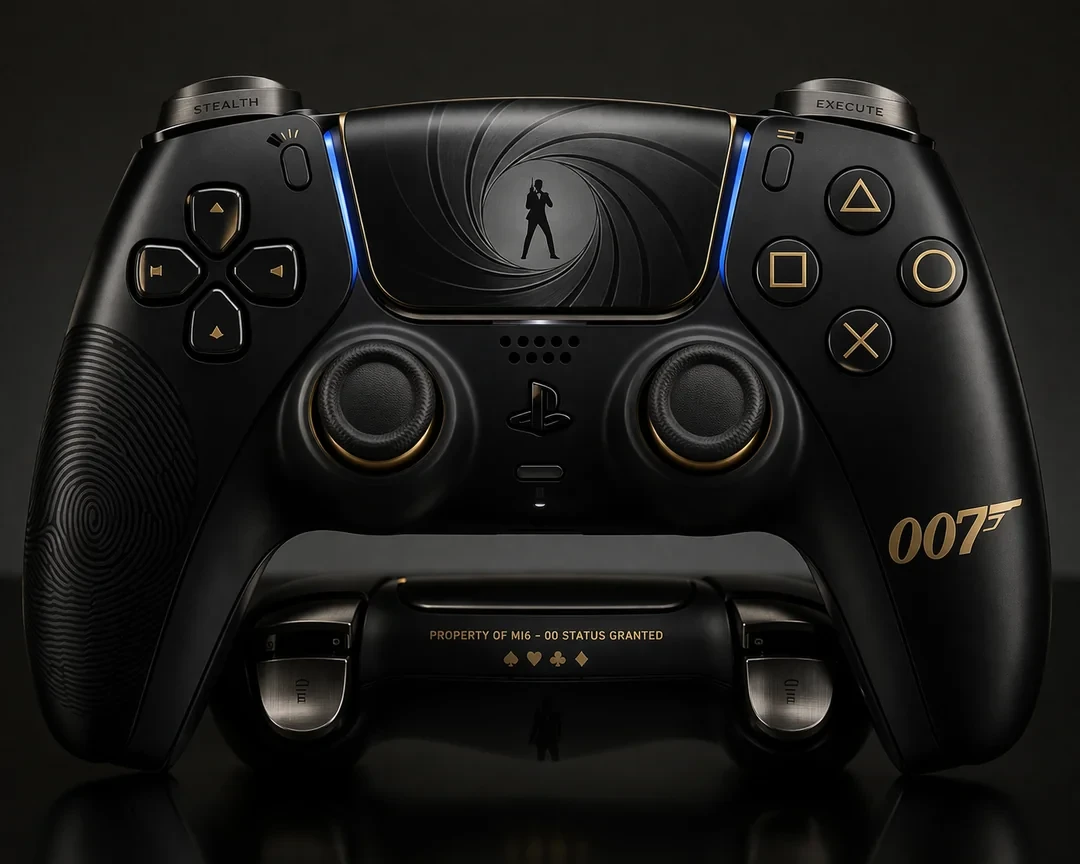 First look at the 007 First Light Limited Edition DualSense Wireless ...