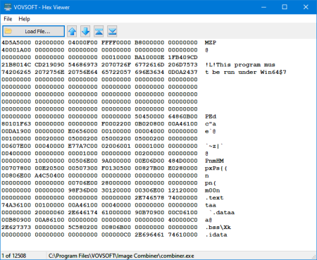 VovSoft Hex Viewer 1.1