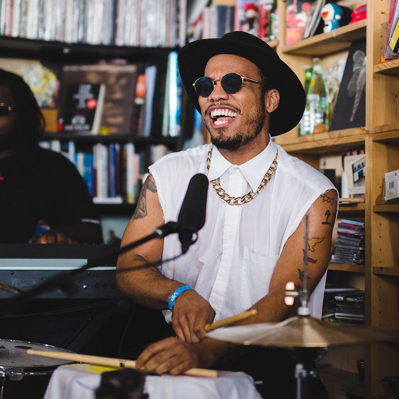 Anderson Paak is a drummer also