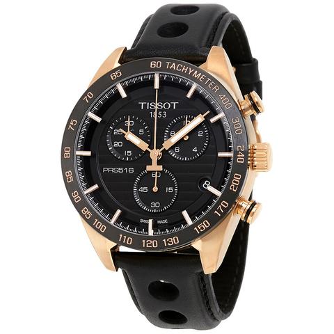 tissot prs 516 chronograph black dial men s watch t1004173605100 4