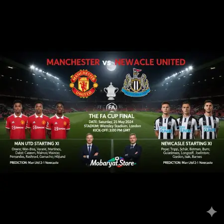 بث مباشر مباراة مانشستر يونايتد ضد نيوكاسل يونايتد