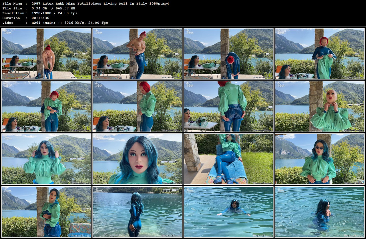 2987 Latex Rubb Miss Fetilicious Living Doll In Italy 1080p mp4