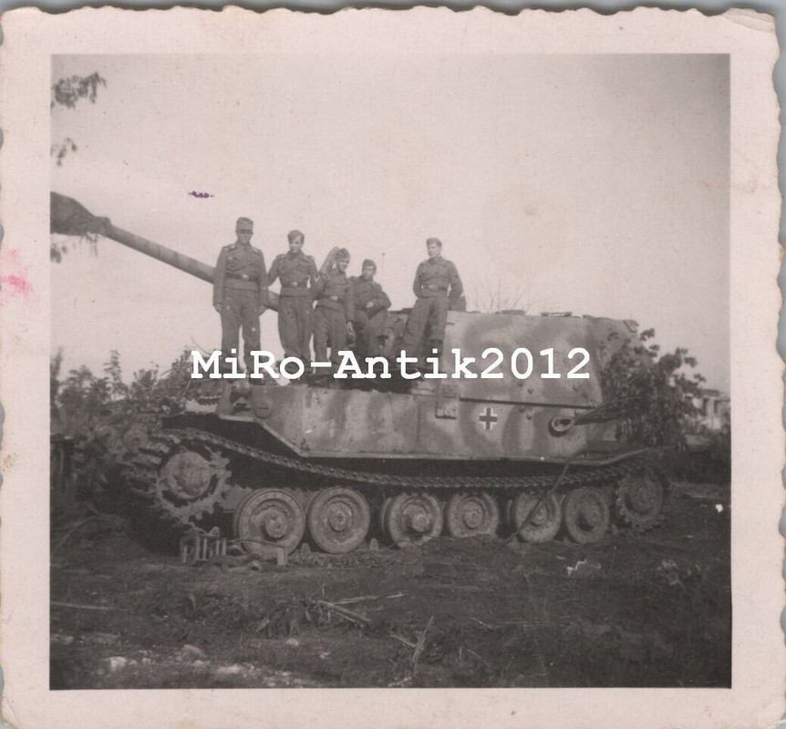 Foto, Wk2, „Elefant“, (Sd.Kfz. 184) Jagdpanzer Ferdinand