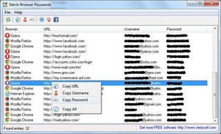 SterJo Browser Passwords v2.0 SterJo Browser Passwords v2.0
